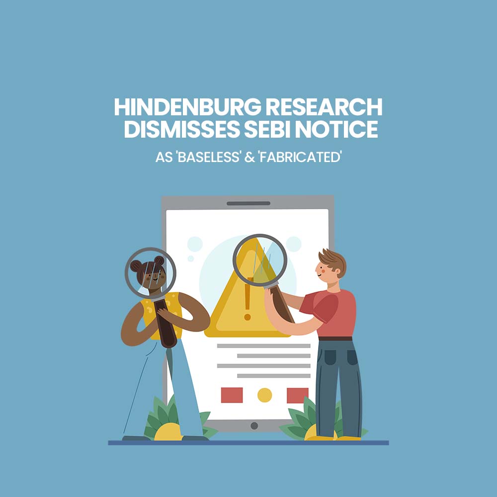 Featured image for Hindenburg Research Dismisses SEBI Notice as 'Baseless' and 'Fabricated